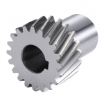 YYC MHGH-L-DIN6 Helical Gear Ground Gear Shaft Left Helix 19°31'42 Module 1.5, 2.5, 3